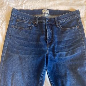 JCrew 8” Toothpick Jean size 31